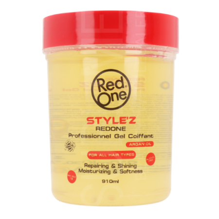 RED ONE STYLE'Z PROFESSIONAL HAIR ARGAN OIL GEL 910 ML