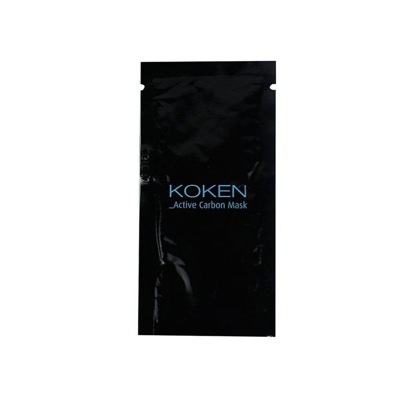 KOKEN – Mascarilla facial carbón activo sobre monodosis