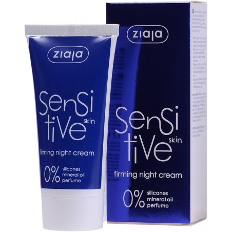 Ziaja Sensitive crema reafirmante de noche para pieles sensibles 50ml