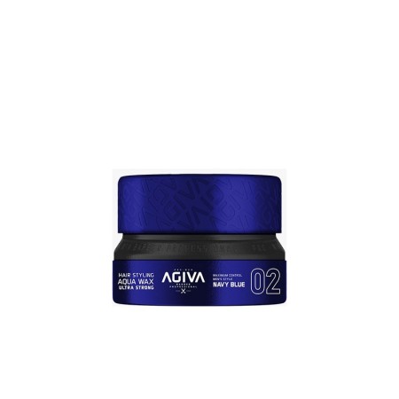 HAIR STYLING AQUA WAX ULTRA STRONG NAVY BLUE 02 155ML